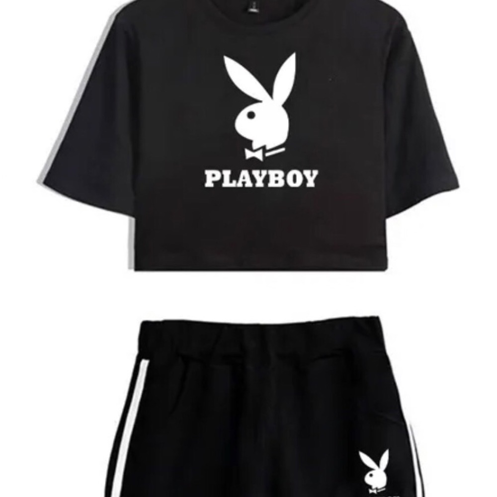 Playboy Y2K COMFY Outfit SET  ^^ONLY TWO WHITE AND ONE BLACK LEFT🌻 - Picture 2 of 3